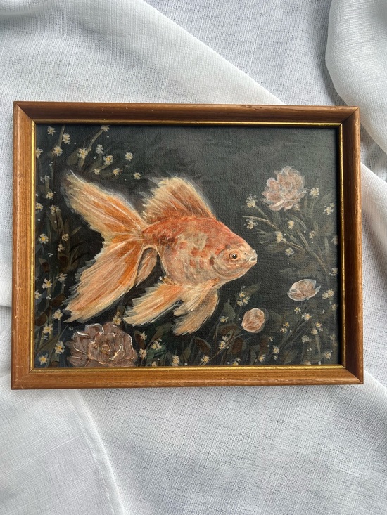 Other - Wildflower Pond acrylic painting